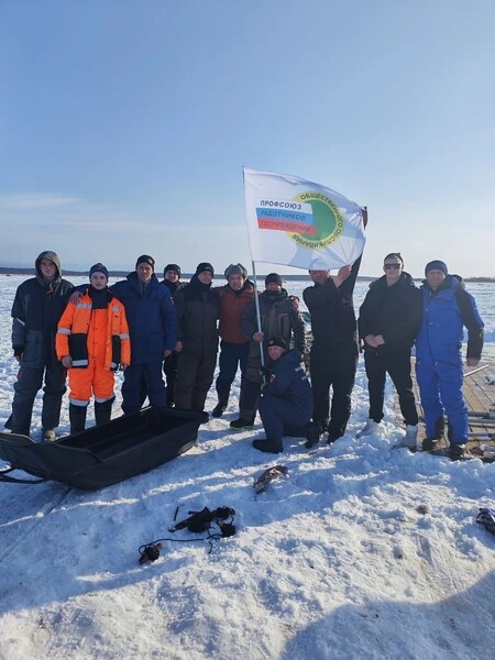 Члены областной организации Профсоюза приняли активное участие в фестивале «Сахалинский лёд – 2026»