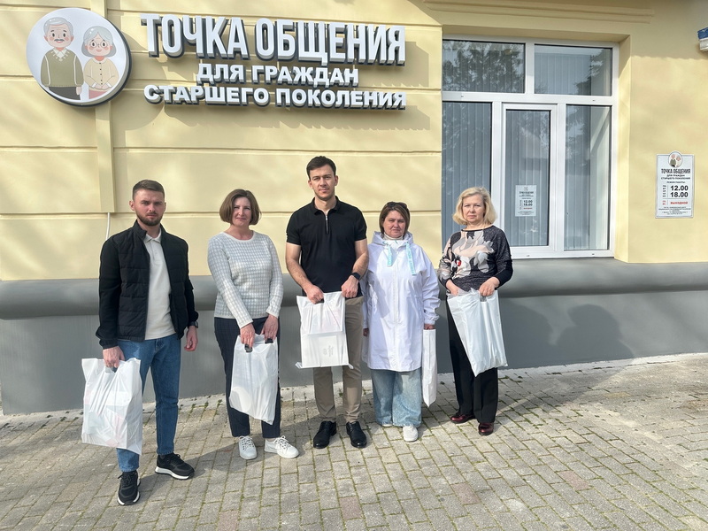 Открытие новой площадки «Точки общения» при поддержке Профсоюза состоялось в КЦСОН г. Майкопа