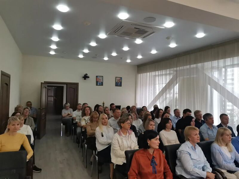 Обсуждение создания профсоюзной организации в Счётной палате Самарской области