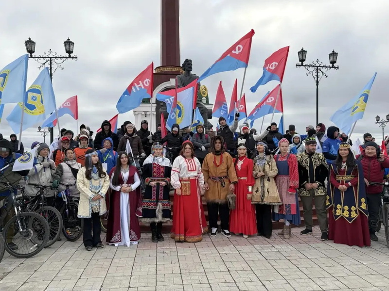 Молодежный экологический велопробег прошел в Улан-Удэ